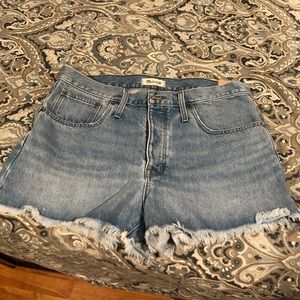 Madewell denim shorts